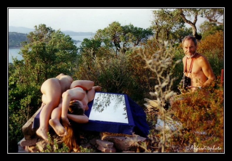 03 Shooting dans un studio improvisé en plein air